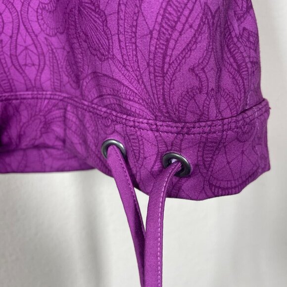 Athleta Women's Printed Tinker Racerback Tie Tank Top 413912 M Paisley Print! - Picture 2 of 5